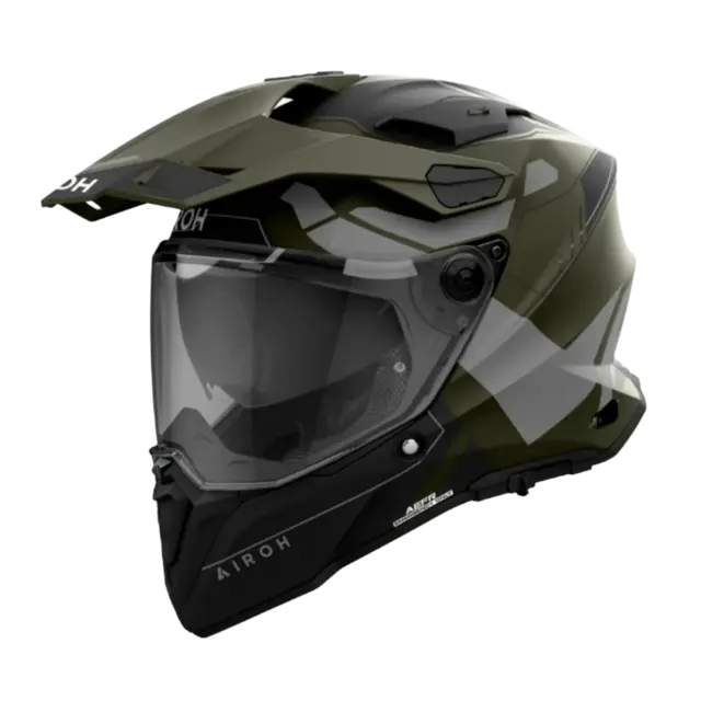 Airoh Commander 2 Hjelm S Grønn/Sort 
