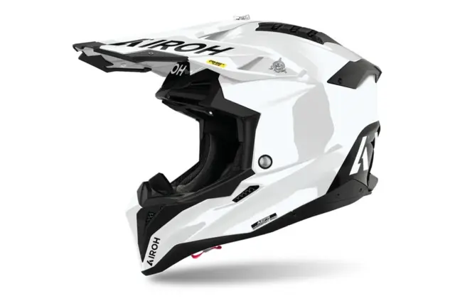 Airoh Aviator 3 Evo Crosshjelm XS FIM Racing 02-godkjent 