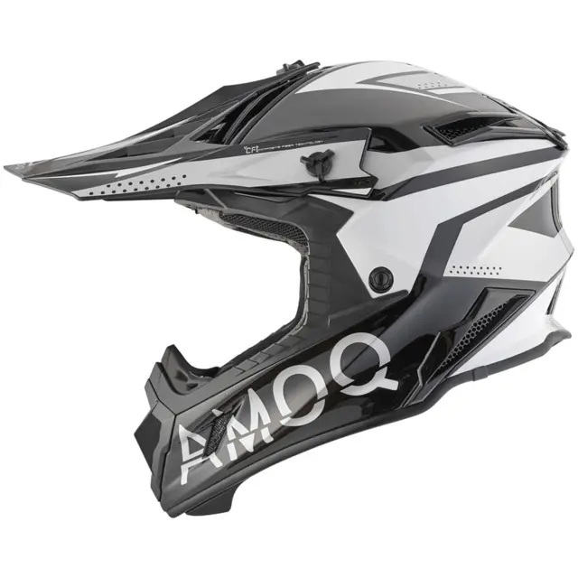 AMOQ Friction MIPS Crosshjelm XS Sort/Grå 
