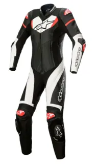 Alpinestars Tech Air GP Plus Skinndress Dame - Svart/R&#248;d - 1-Del