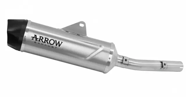 Arrow Indy Race Evo Slip-on Aluminium Dark - Yamaha Tenere 700 