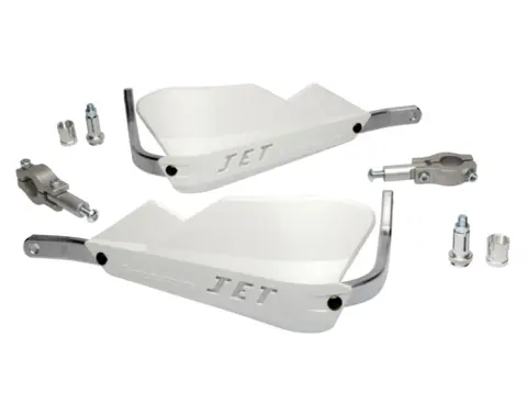 Barkbusters JET Straight Handguards Hvit