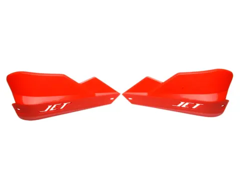 Barkbusters JET Handguards Plast Rød - NB! Fester ikke inkludert