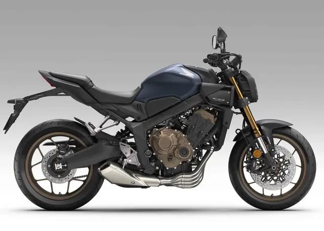 Honda CB650R 2026 MAT JEANS BLUE METALLIC 