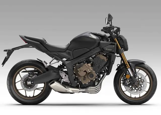 Honda CB650R E-Clutch 2026 MAT GUNPOWDER BLACK METALLIC 