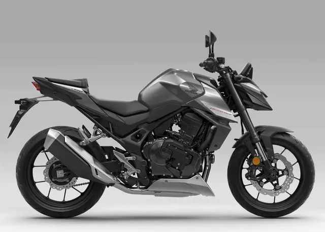 Honda CB750 Hornet 2026 WOLF SILVER METALLIC/ IRIDIUM GREY 