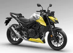 Honda CB750 Hornet E-Clutch 2026 GOLDFINCH YELLOW/WOLF SILVER METALLIC