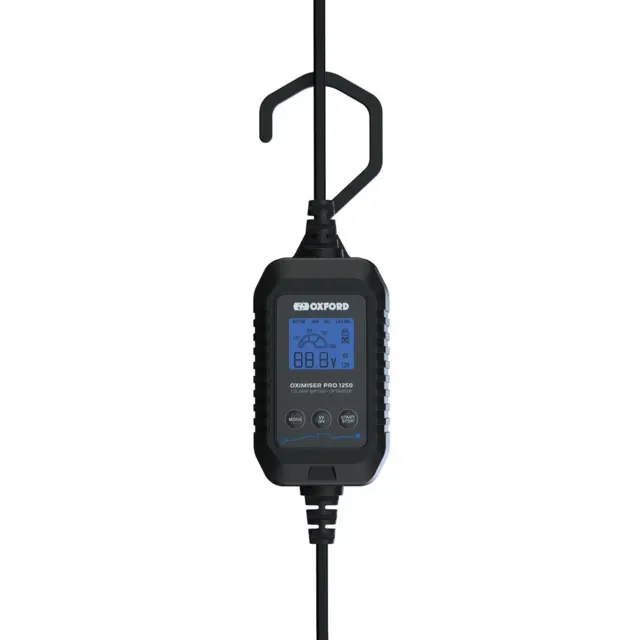 Oxford Oximiser Pro 1250 Batterilader Maks ladeeffekt: ~1,3 A (1300 mA) 