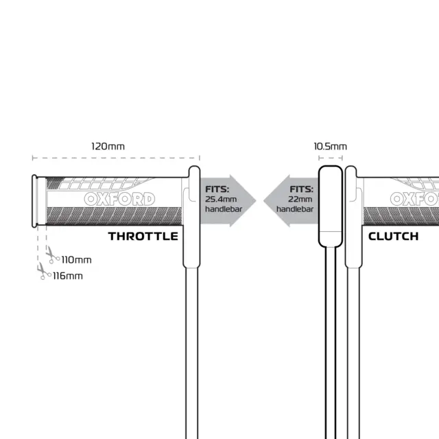 Oxford HotGrips Advanced Int Varmeholker Touring 