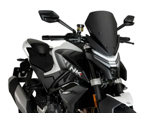 Puig Sport Skjerm Matt sort CFMoto 450 NK (23-) 