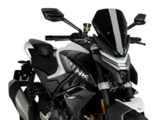 Puig Sport Skjerm Sort CFMoto 450 NK (23-)