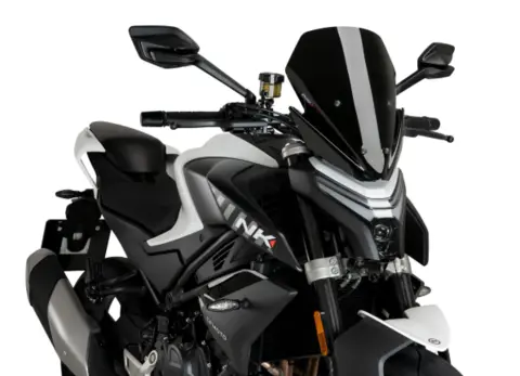 Puig Sport Skjerm Sort CFMoto 450 NK (23-)