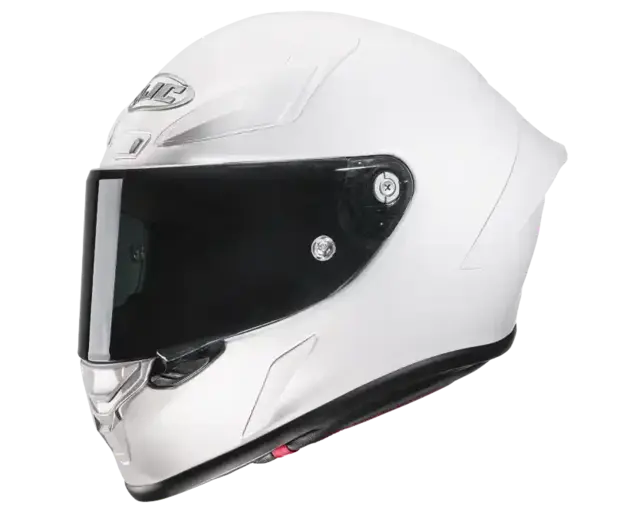 HJC Rpha 1 Motorsykkel Hjelm M Hvit -  Sport Racing - FIM Godkjent! 