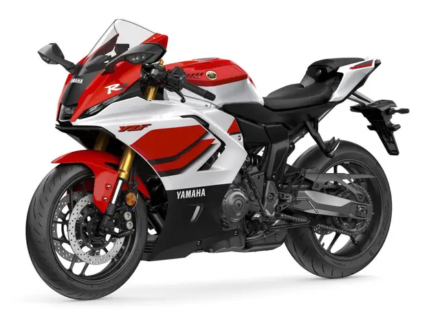 Yamaha R7 2026 Hvit/rød Velg modell og farge 