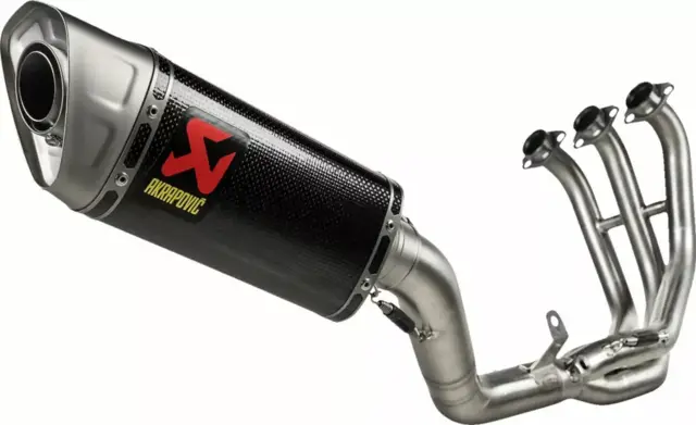 Akrapovic Racing Line Eksos Med monteringskit - Yamaha MT-09 
