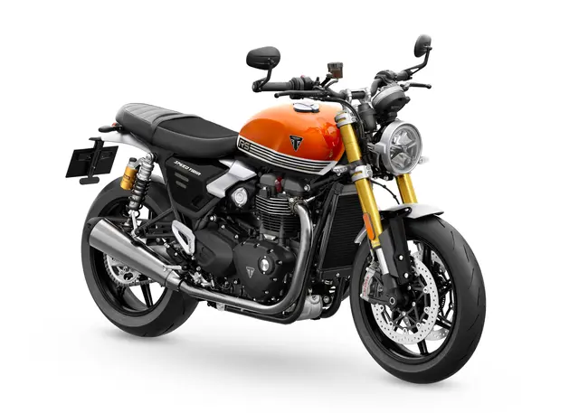 Triumph Speed twin 1200 RS 2026 BAJA ORANGE/ SAPPHIRE BLACK 