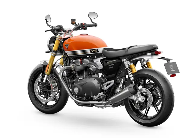 Triumph Speed twin 1200 RS 2026 BAJA ORANGE/ SAPPHIRE BLACK 