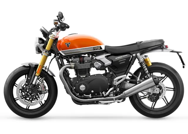 Triumph Speed twin 1200 RS 2026 BAJA ORANGE/ SAPPHIRE BLACK 