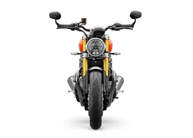 Triumph Speed twin 1200 RS 2026 BAJA ORANGE/ SAPPHIRE BLACK 