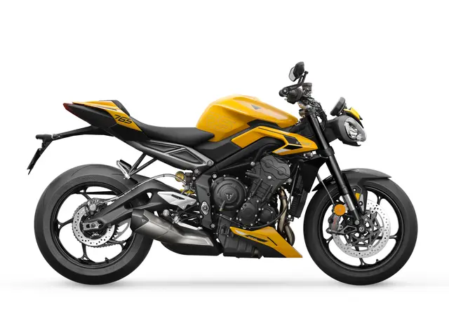 Triumph Street Triple RS 2026 Cosmic Yellow 