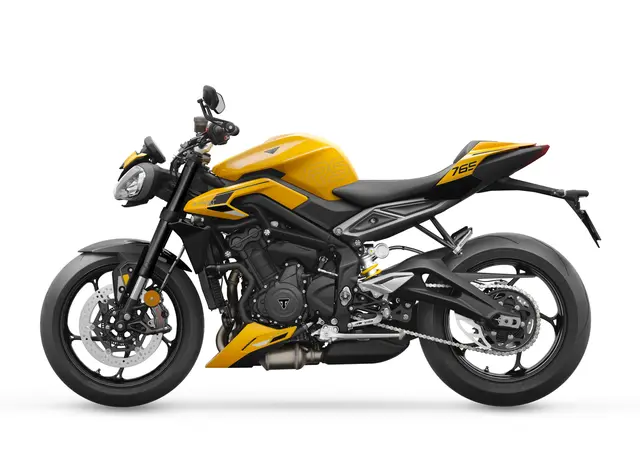Triumph Street Triple RS 2026 Cosmic Yellow 