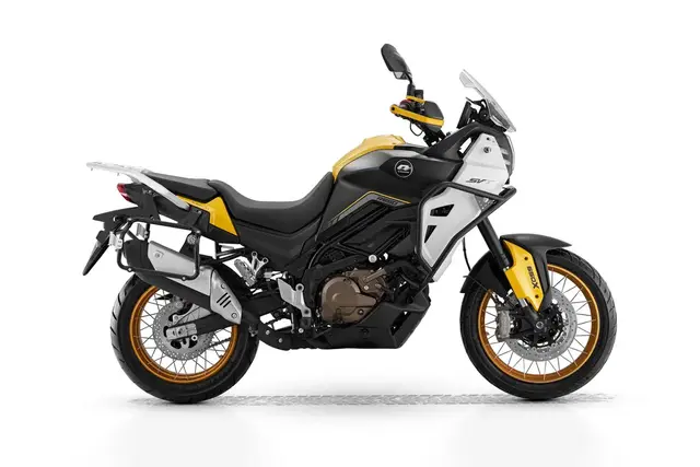 QJ MOTOR SVT 650XN 2026 Sort/Grå/Gul 