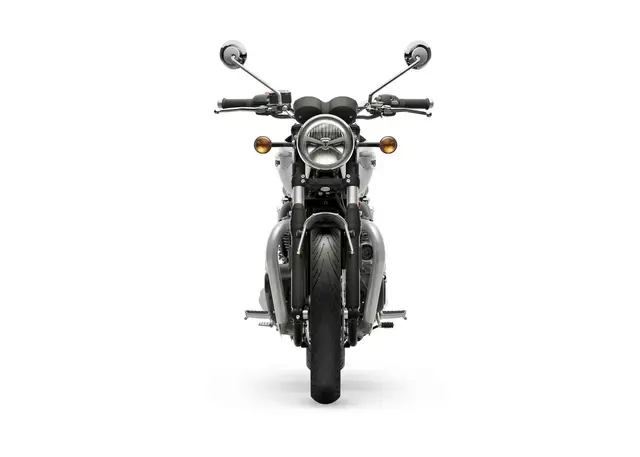 Triumph Bonneville T100 2027 SNOWDONA WHITE / SAPHIRE BLACK 