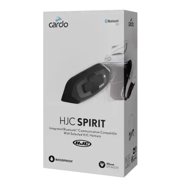 Cardo HJC Spirit Intercom Integrert intercom til HJC-hjelmer 