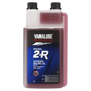 Yamalube 2R 2-taktsolje MX 1 liter. Racing. Full-Syntetisk