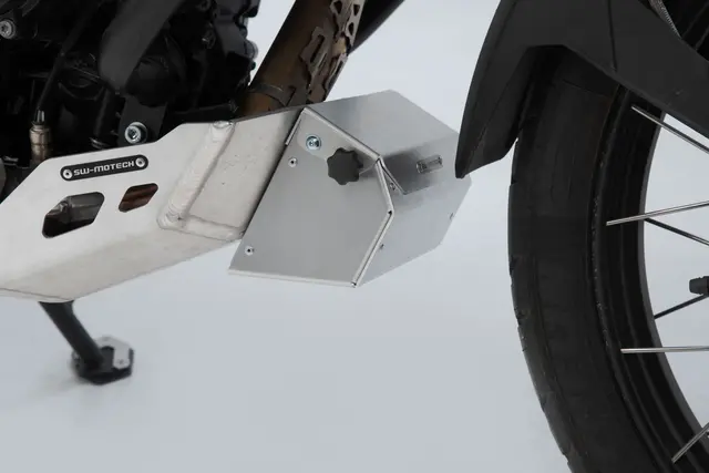 Sw-Motech Tool box for engine guard 197x87x132 mm. Aluminum. Silver. 