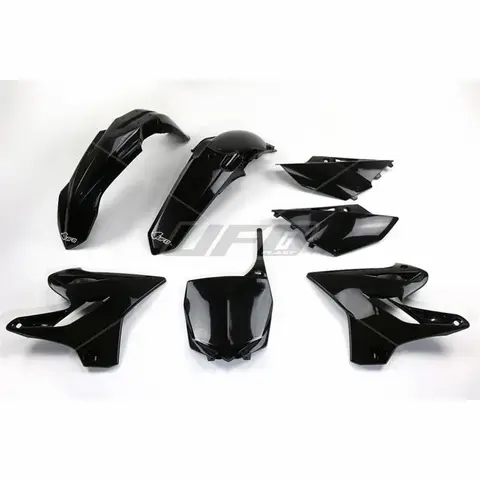 Ufo Plastsett Yz125/250 2015 Svart Farge