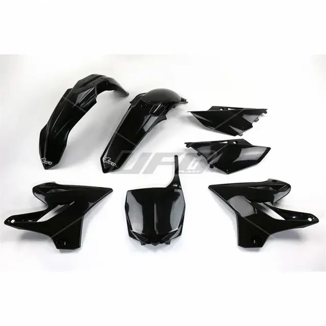 Ufo Plastsett Yz125/250 2015 Svart Farge 