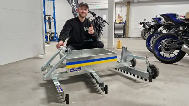 Leja Veiskrape Produsert i Sverige 