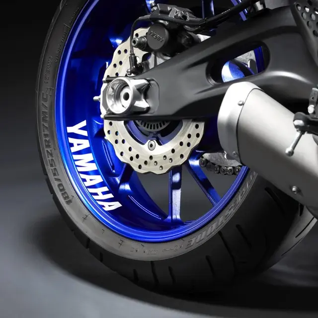 Yamaha felg klistremerke sølv 