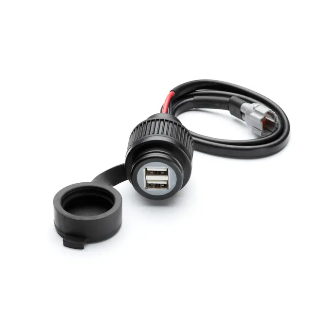 USB-likestrømsuttak 