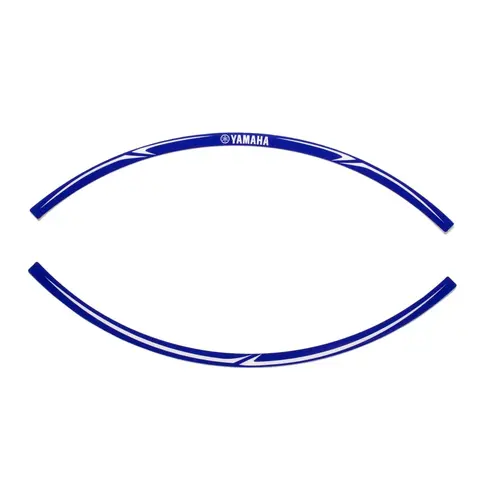 Yamaha Rim Sticker, Klistremerke Blue