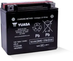 Yuasa Batteri YTX20-BS