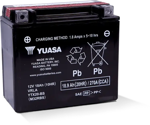 Yuasa Batteri YTX20-BS 